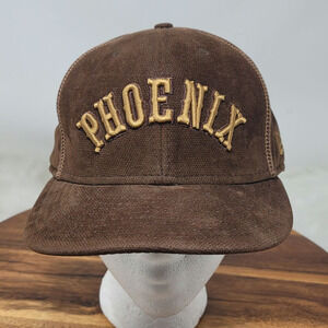 New Era NBA Hardwood Classics Phoenix Brown Velvet Feel Embroidered Hat 7 3/8